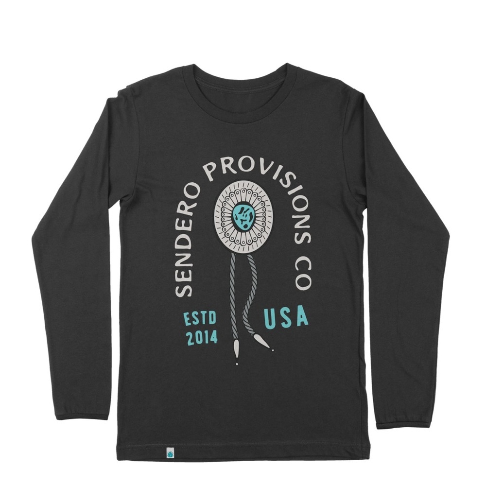 Sendero Provisions Co Gray Long Sleeve El Bolo Shirt Size: Medium